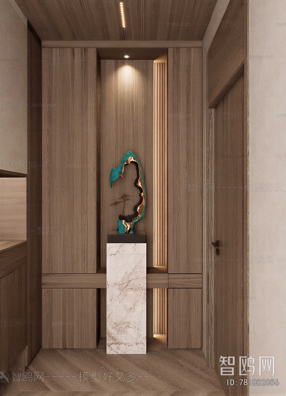 New Chinese Style Hallway