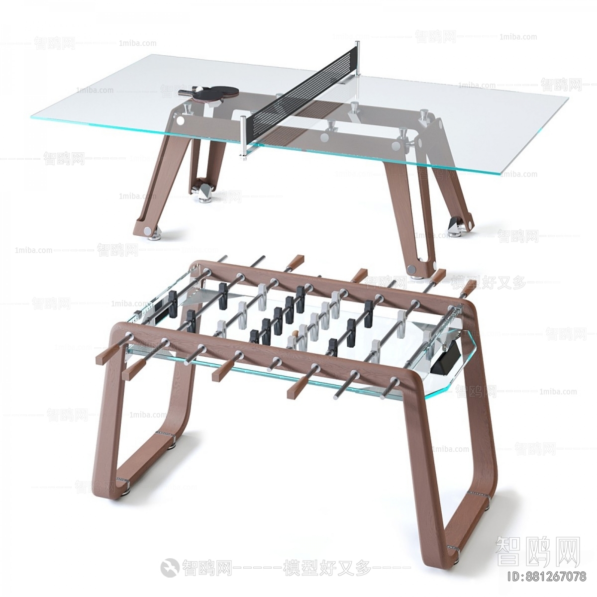 Modern Table-tennis Table