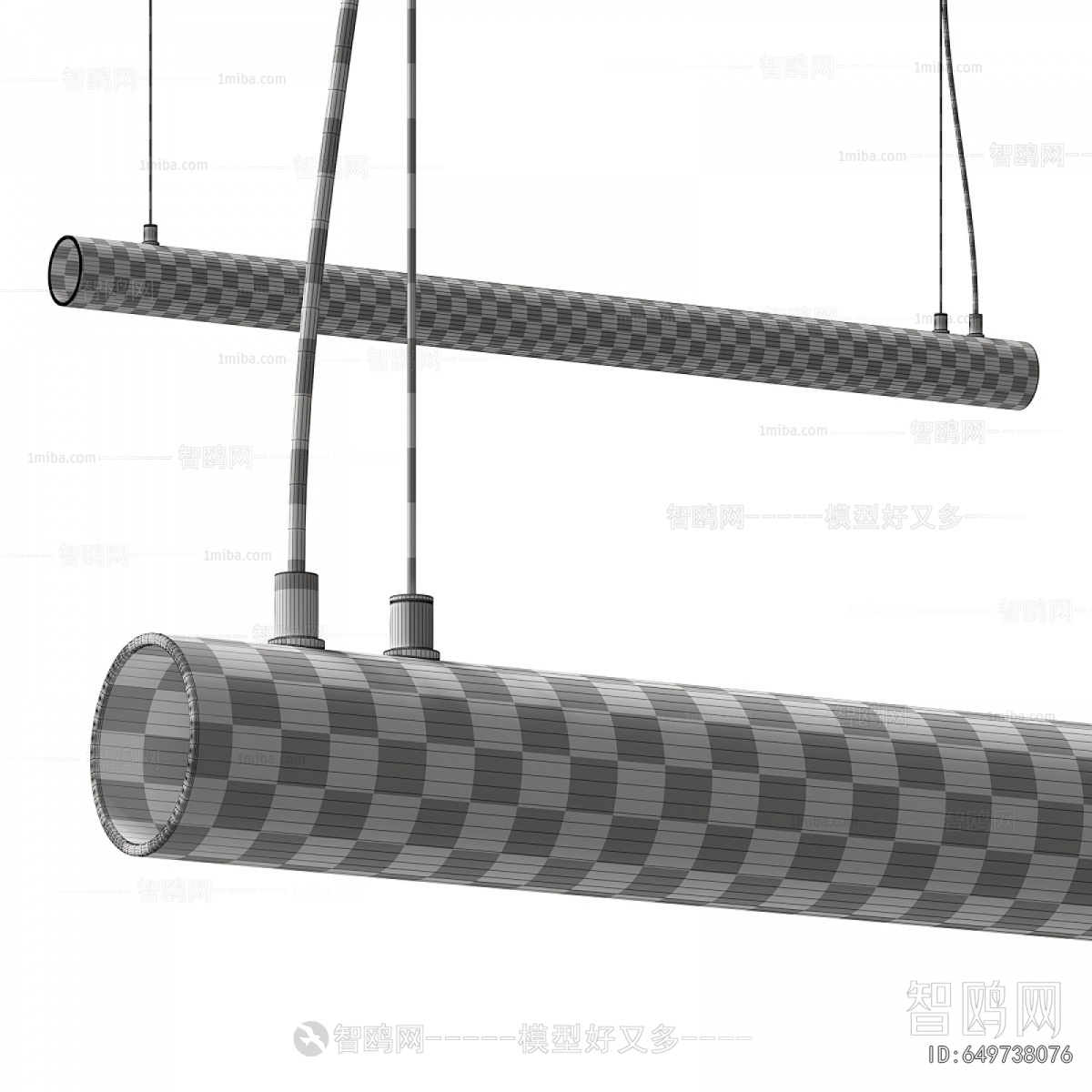 Modern Long Chandelier