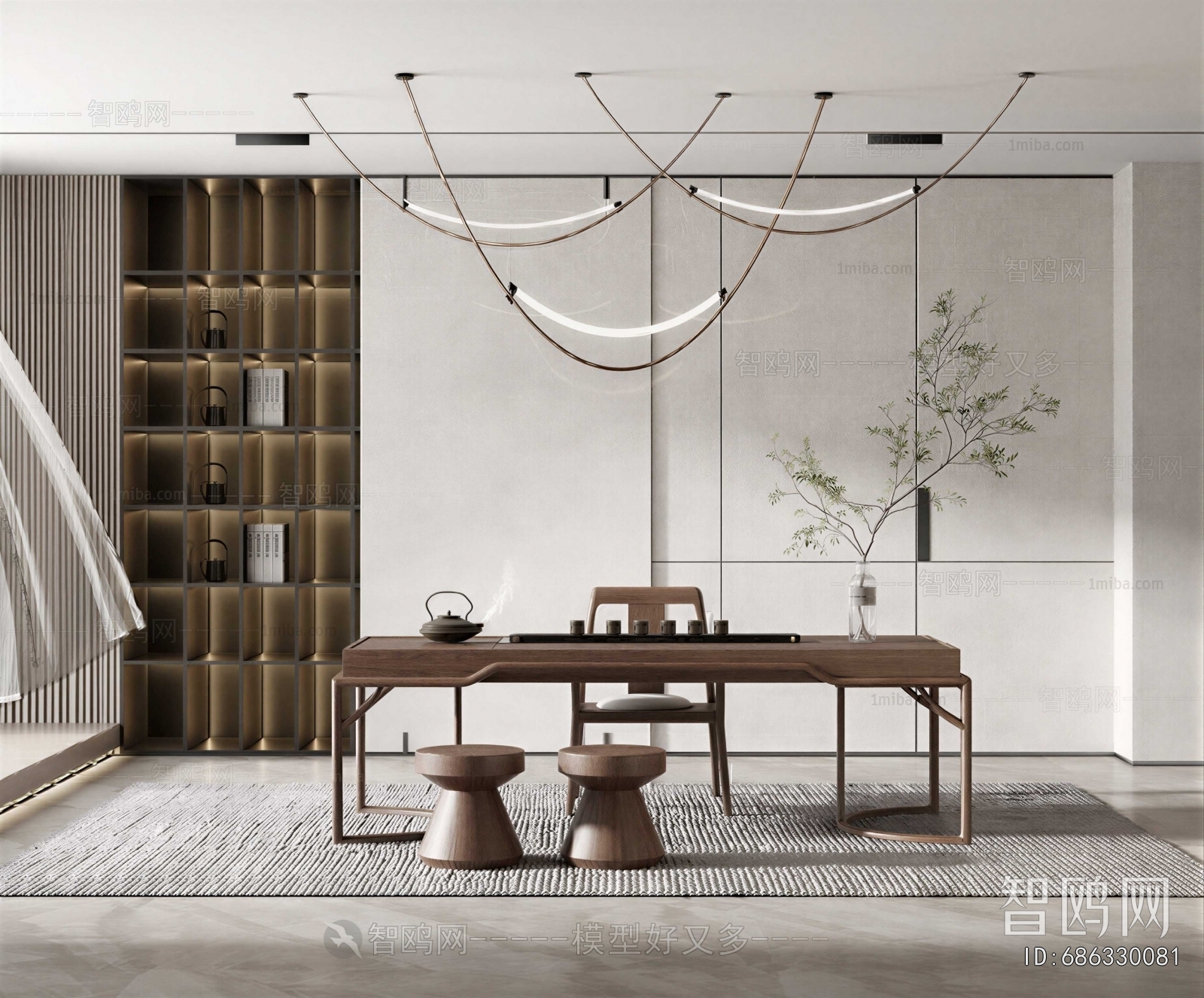 New Chinese Style Tea House