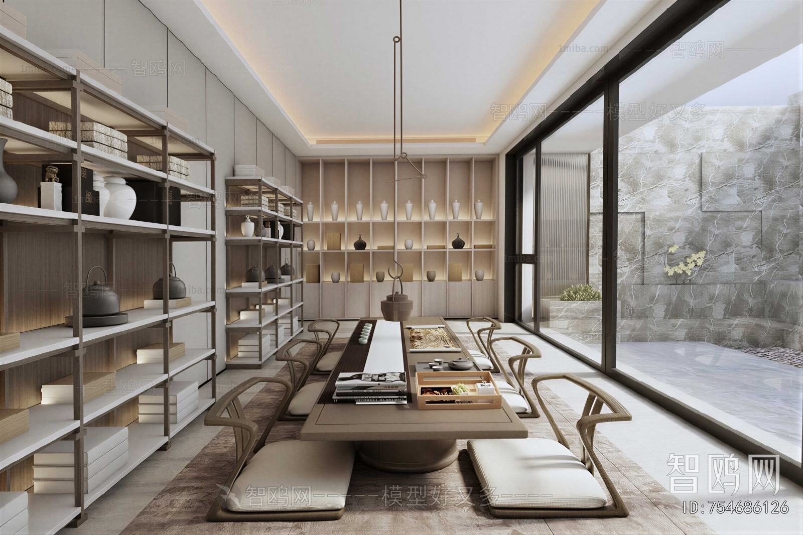 New Chinese Style Tea House