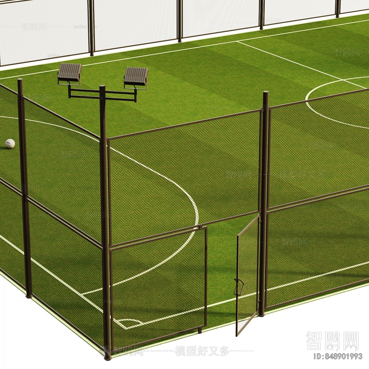 Modern Outdoor Sports Stadium