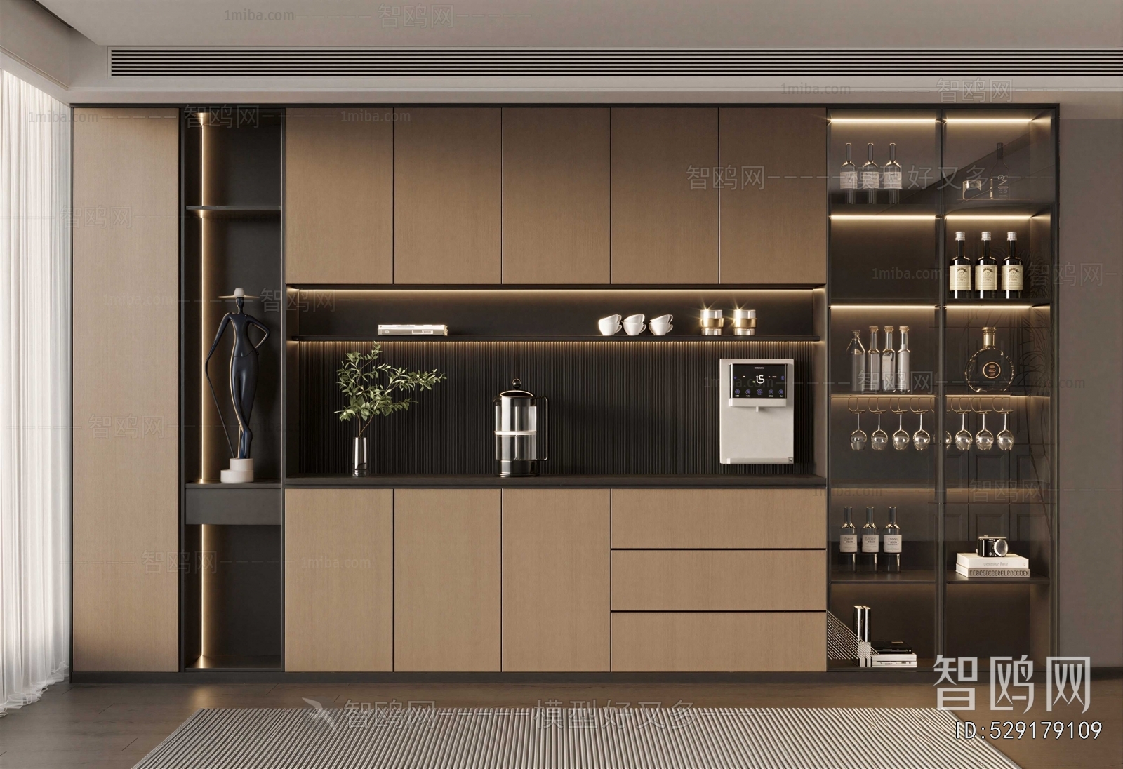Modern Wine Cabinet