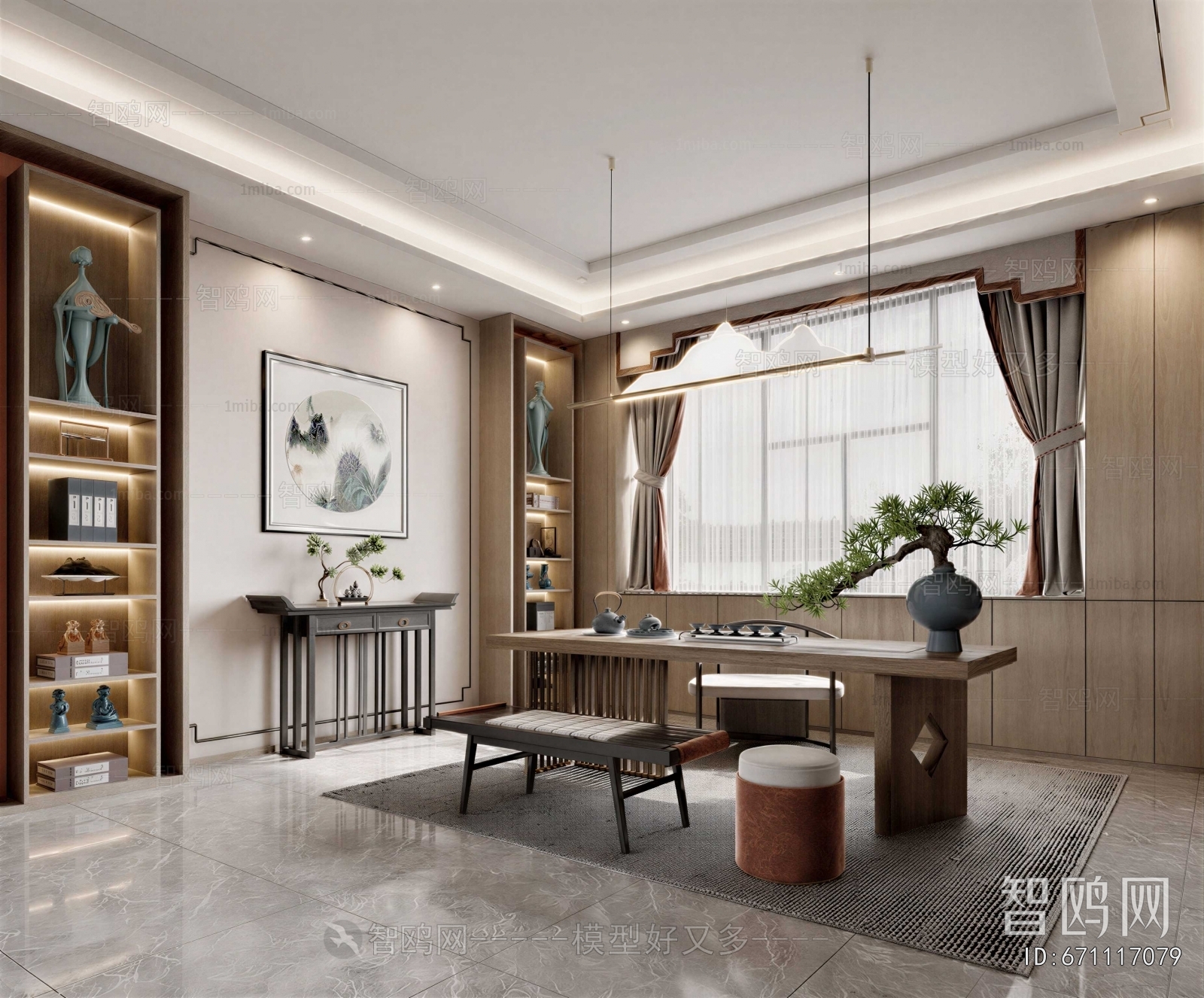 New Chinese Style Tea House