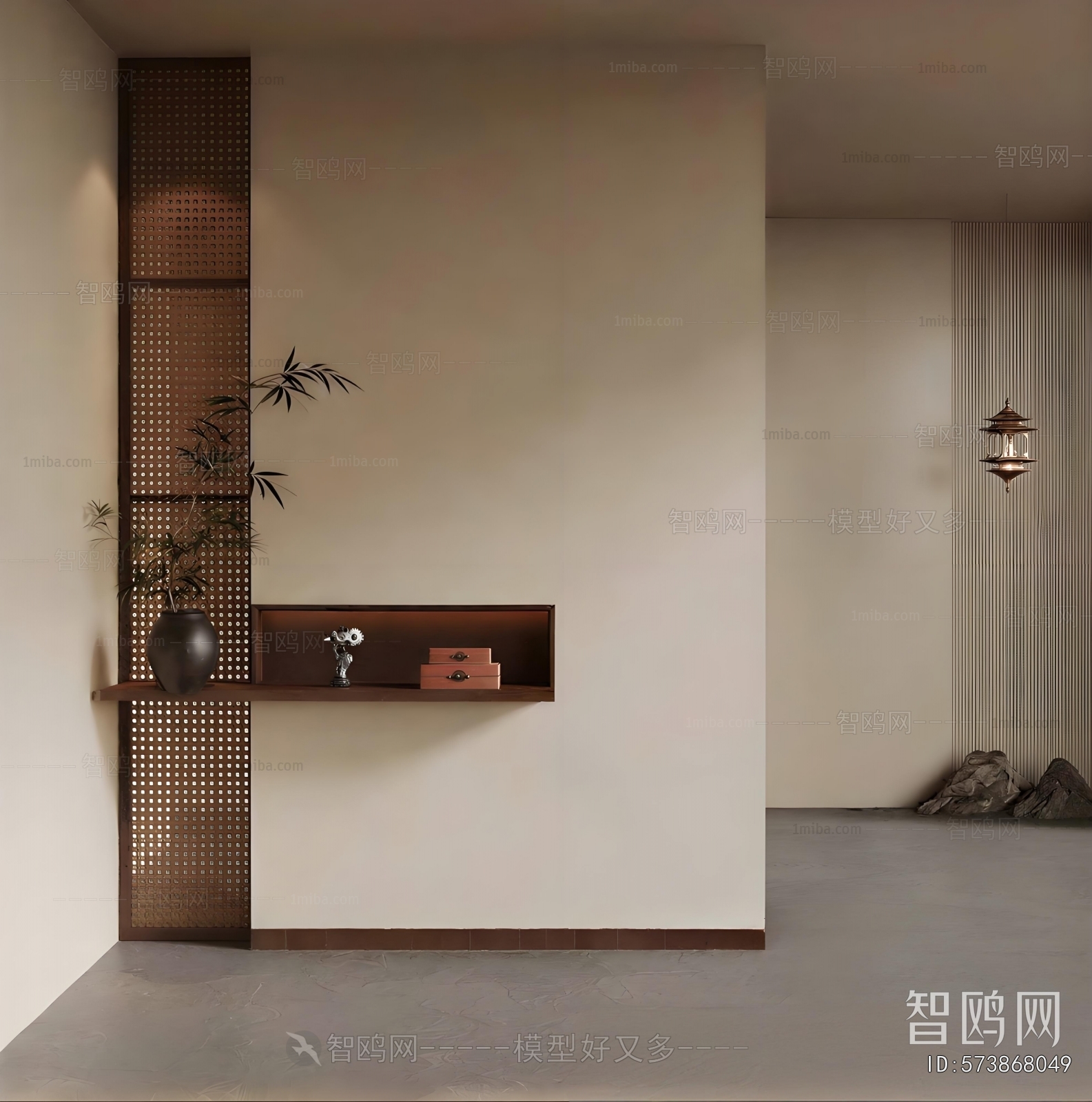 New Chinese Style Hallway