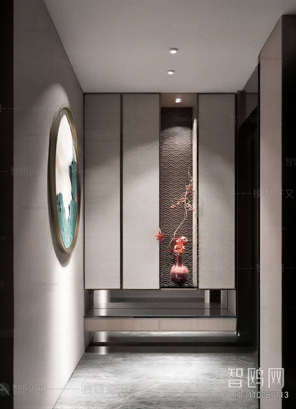 New Chinese Style Hallway