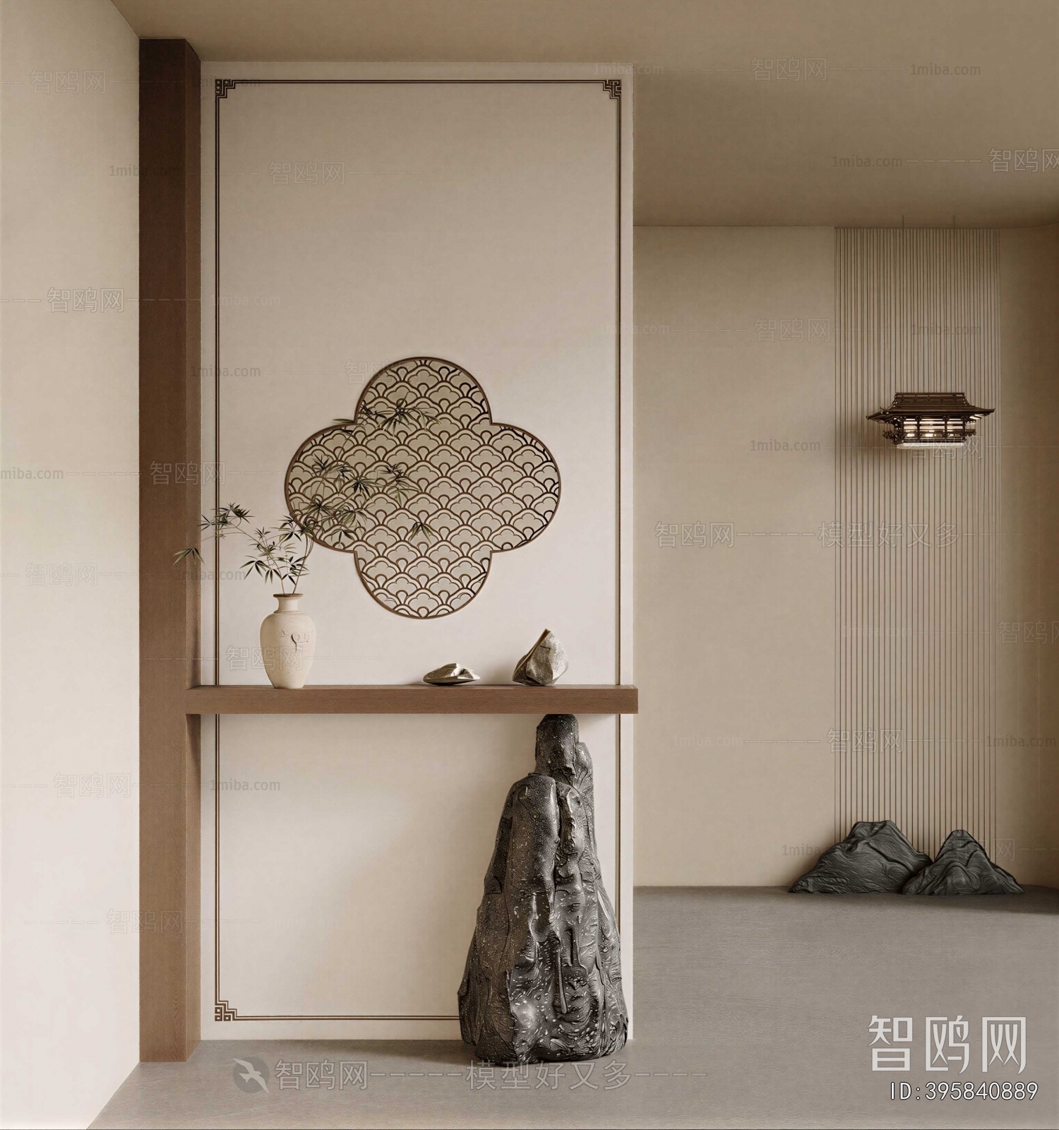 New Chinese Style Hallway