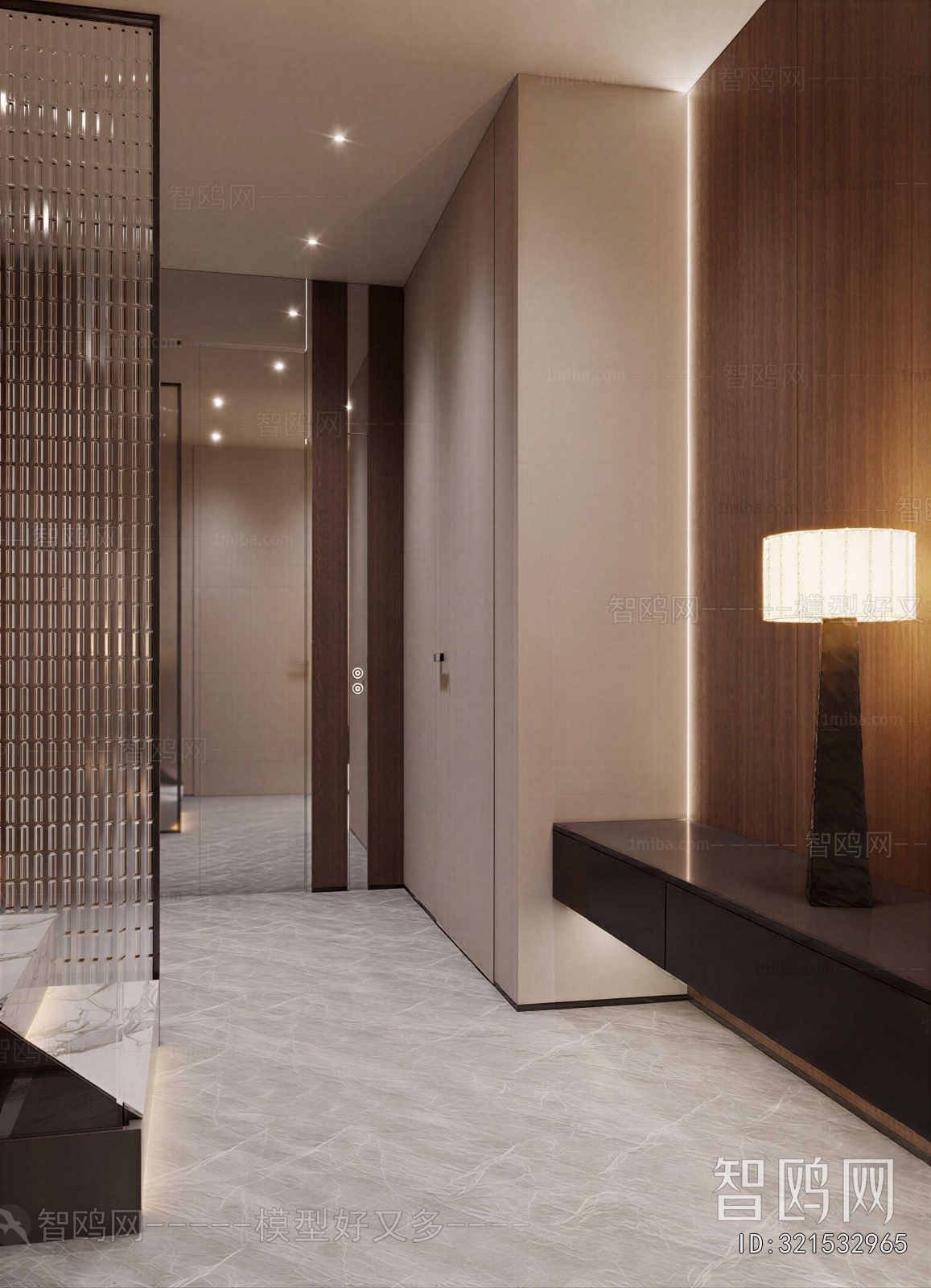 Modern Hallway