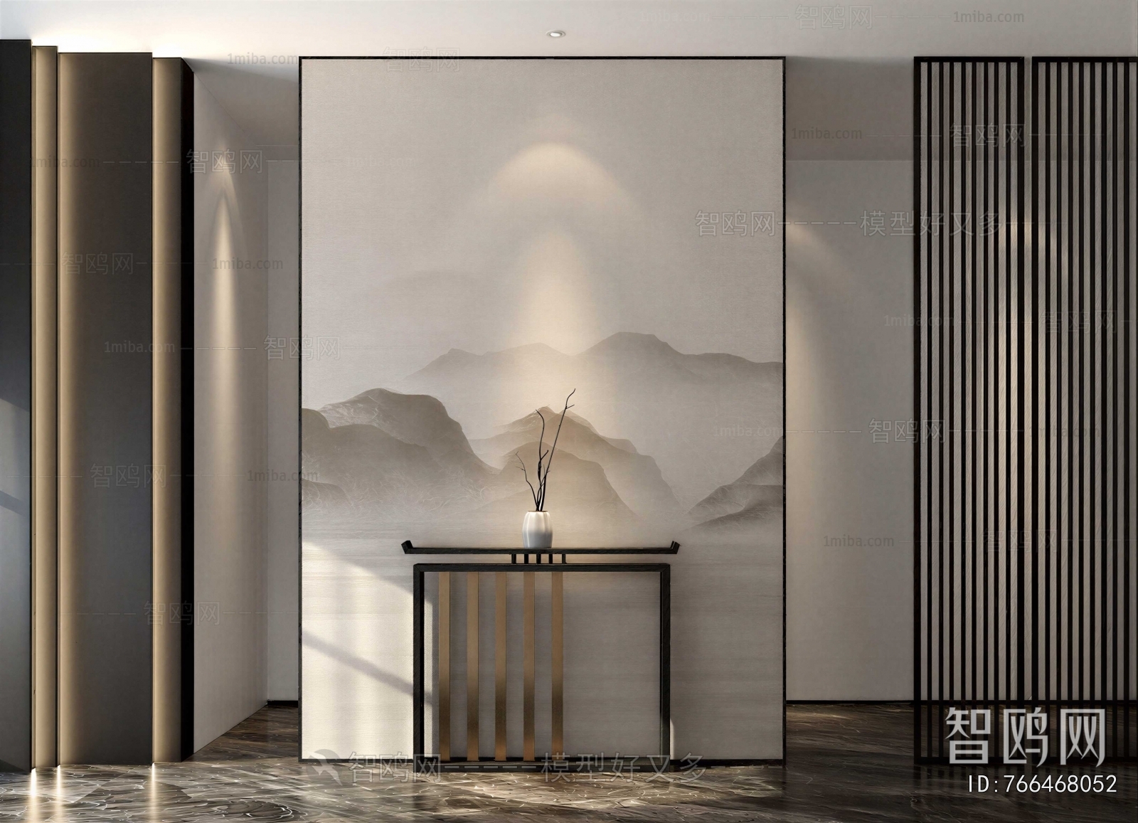 New Chinese Style Hallway