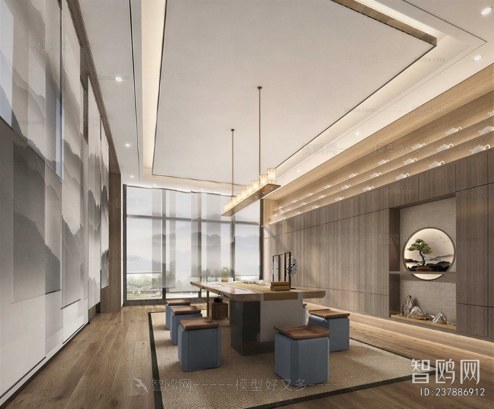 New Chinese Style Tea House