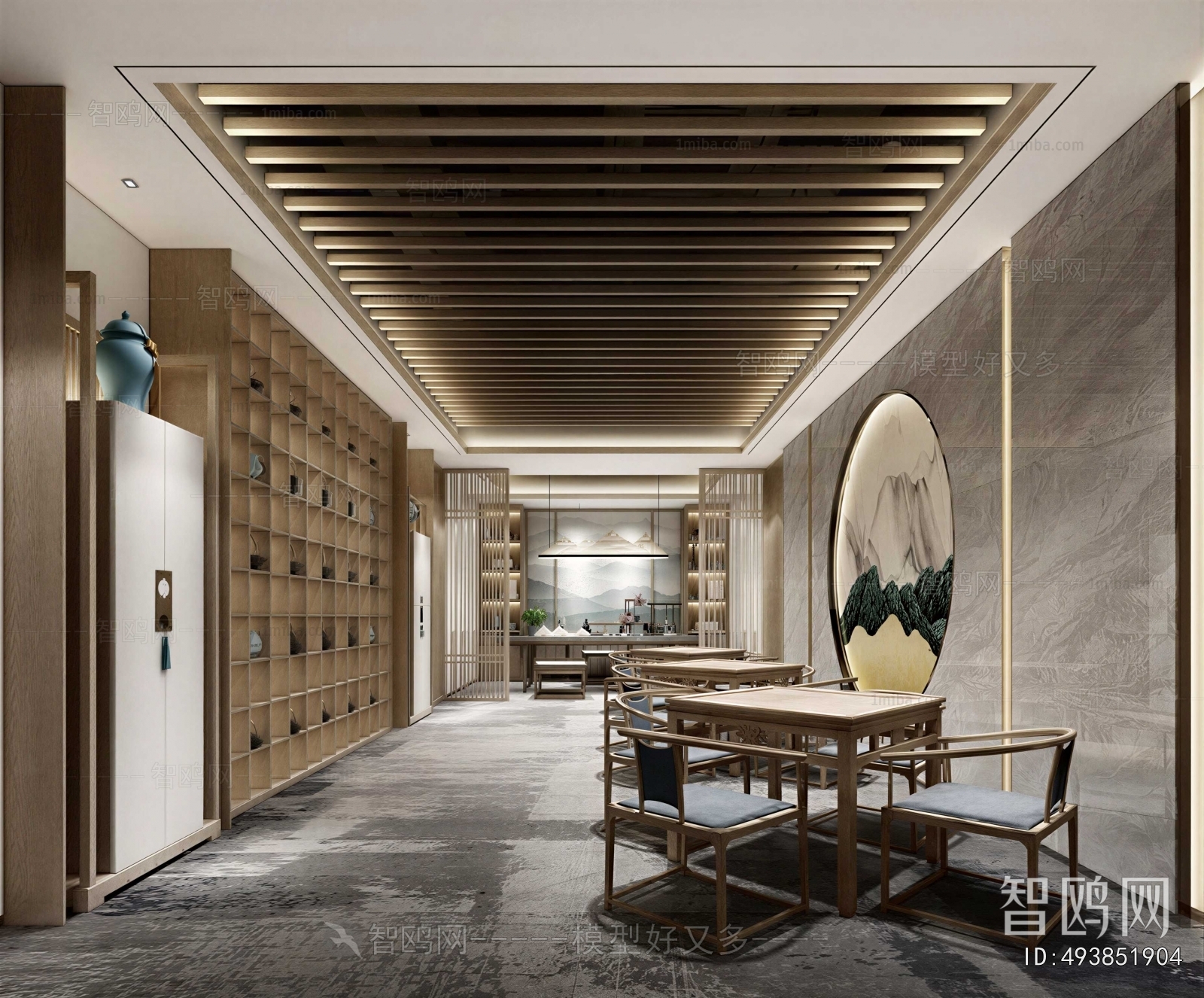 New Chinese Style Tea House