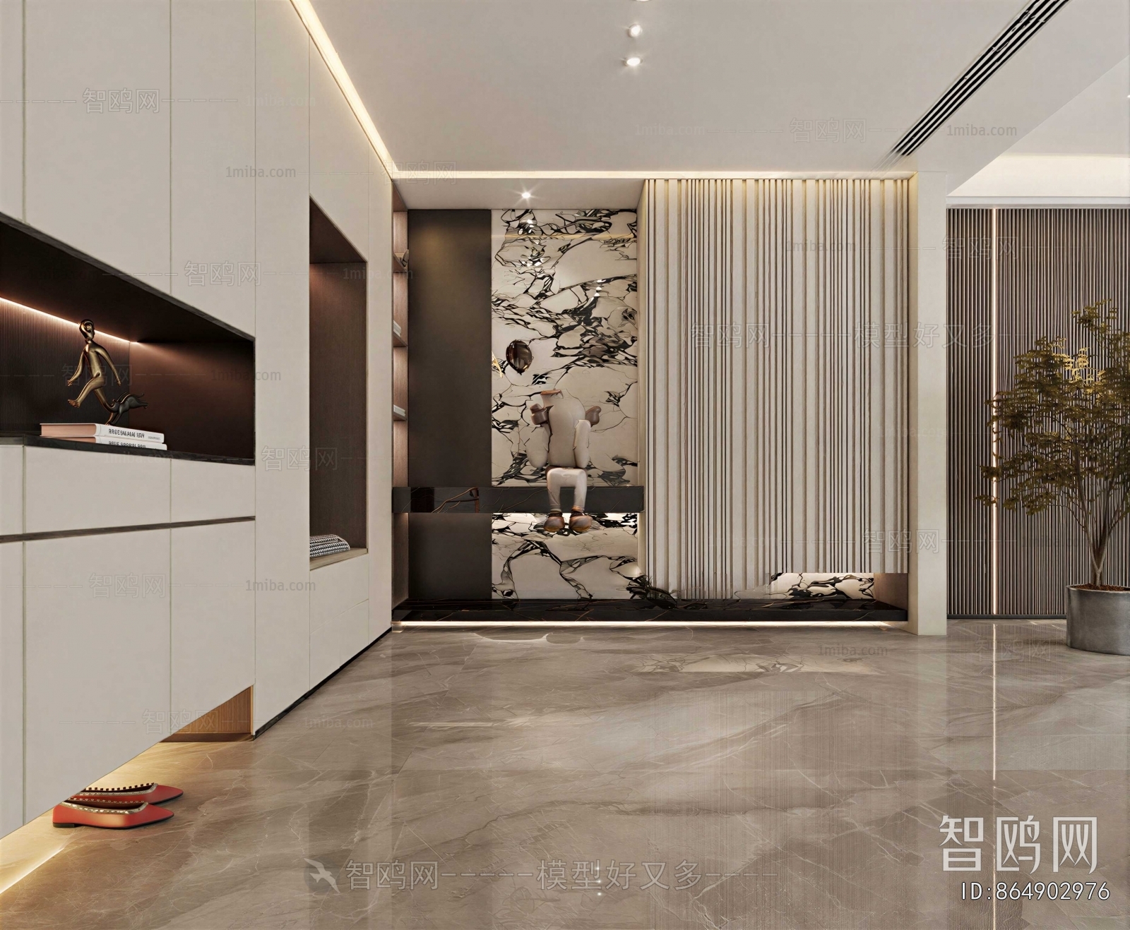 Modern Hallway