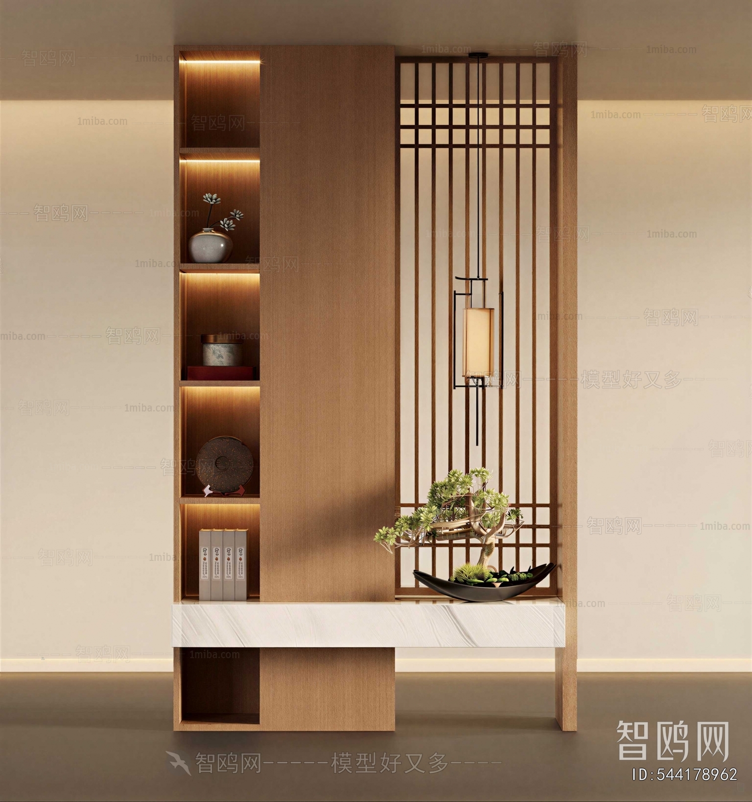 New Chinese Style Hallway