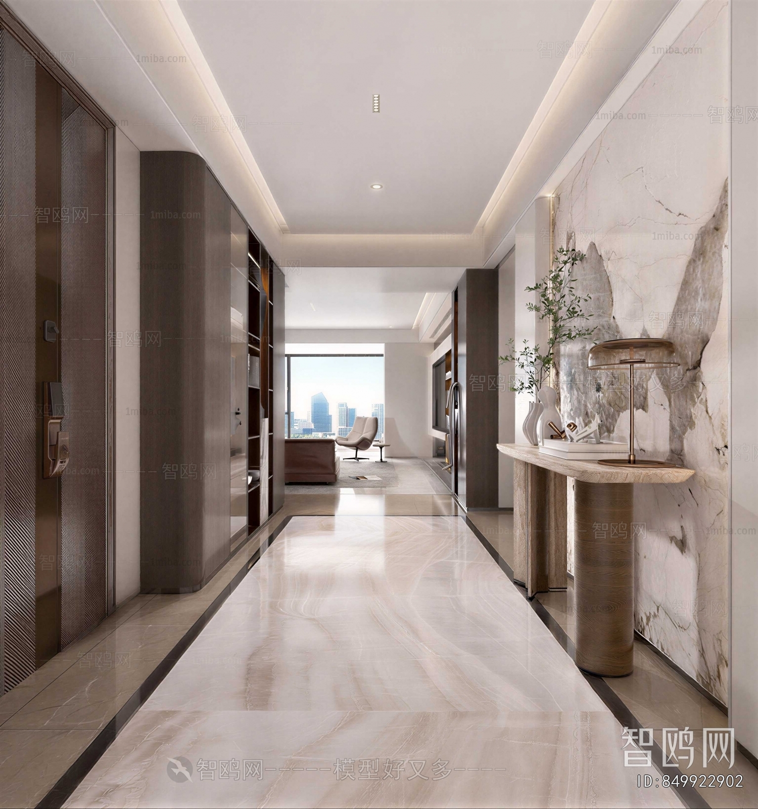 Modern Hallway