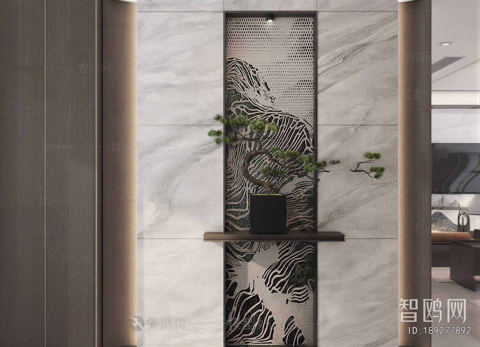 New Chinese Style Hallway