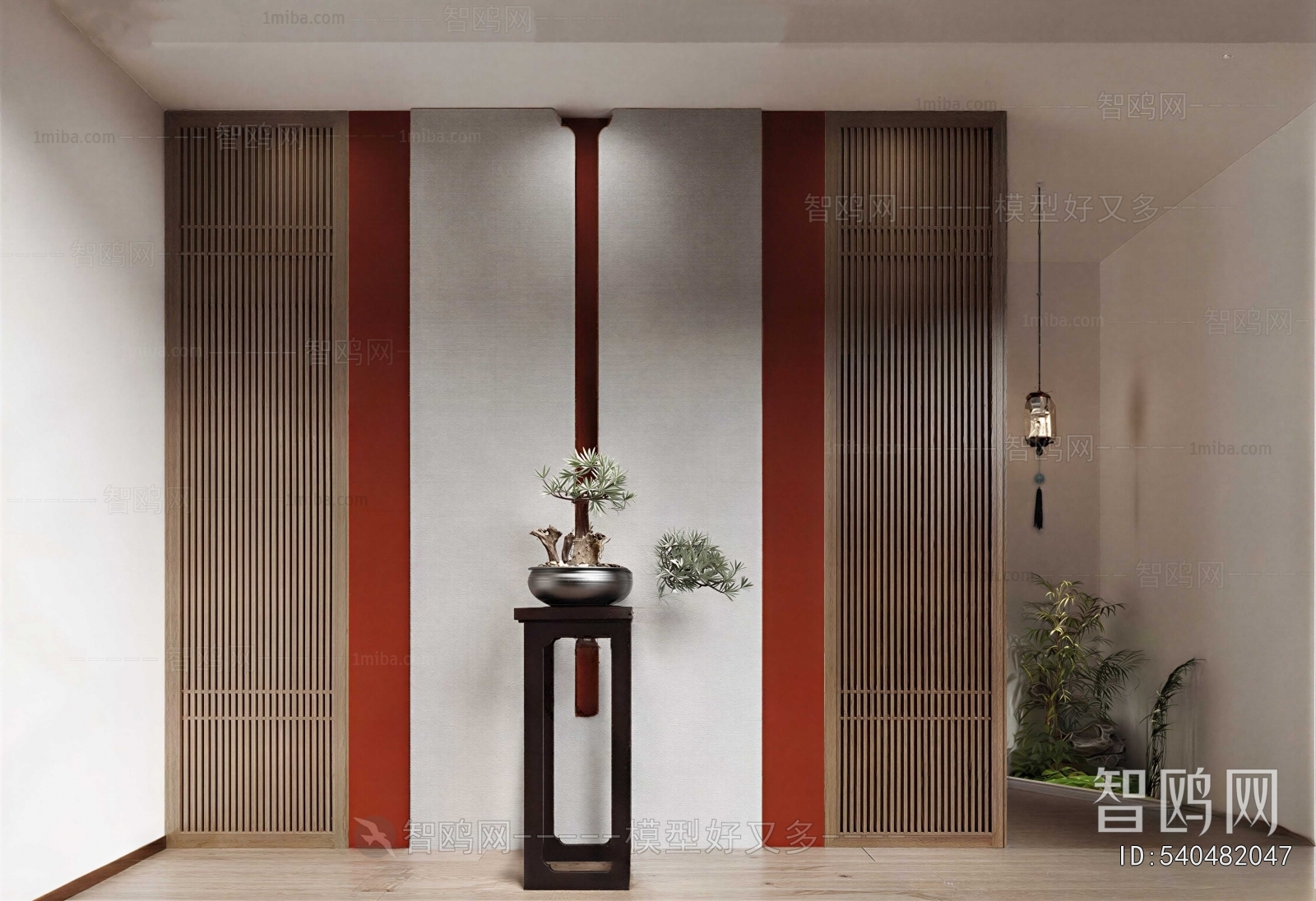 New Chinese Style Hallway