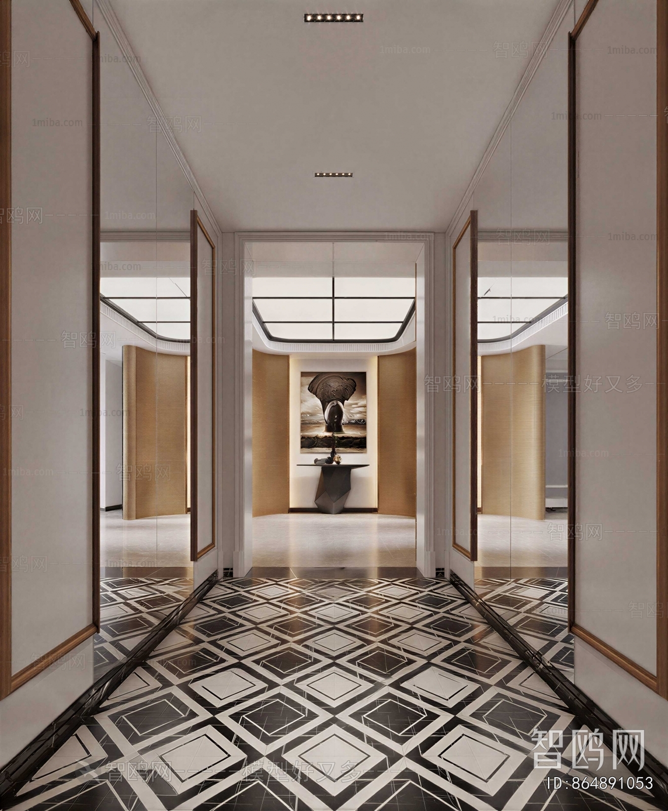 Modern Hallway