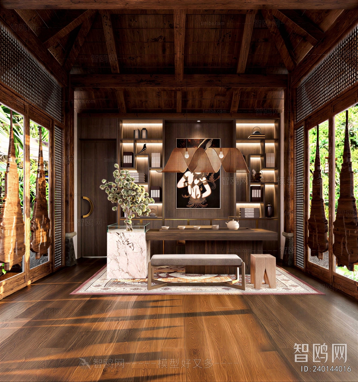 New Chinese Style Tea House