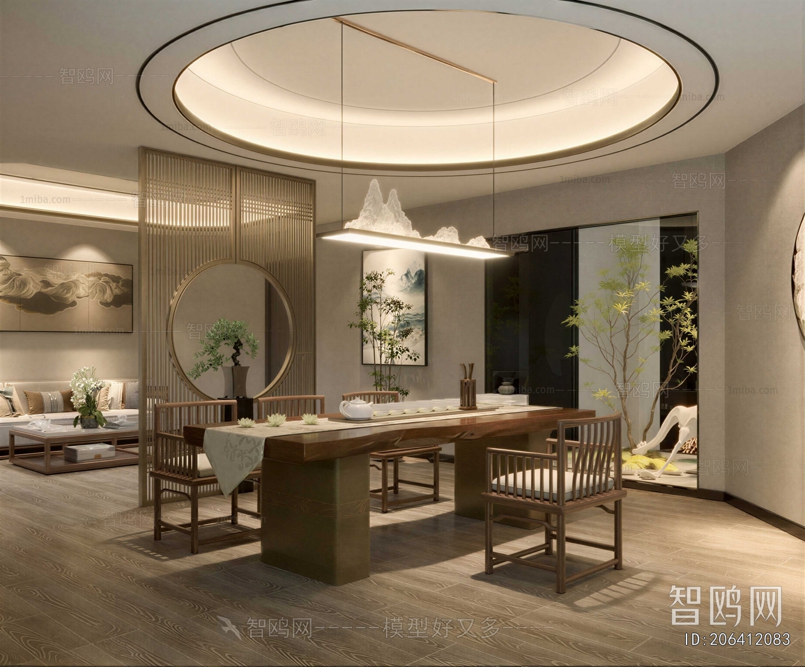 New Chinese Style Tea House