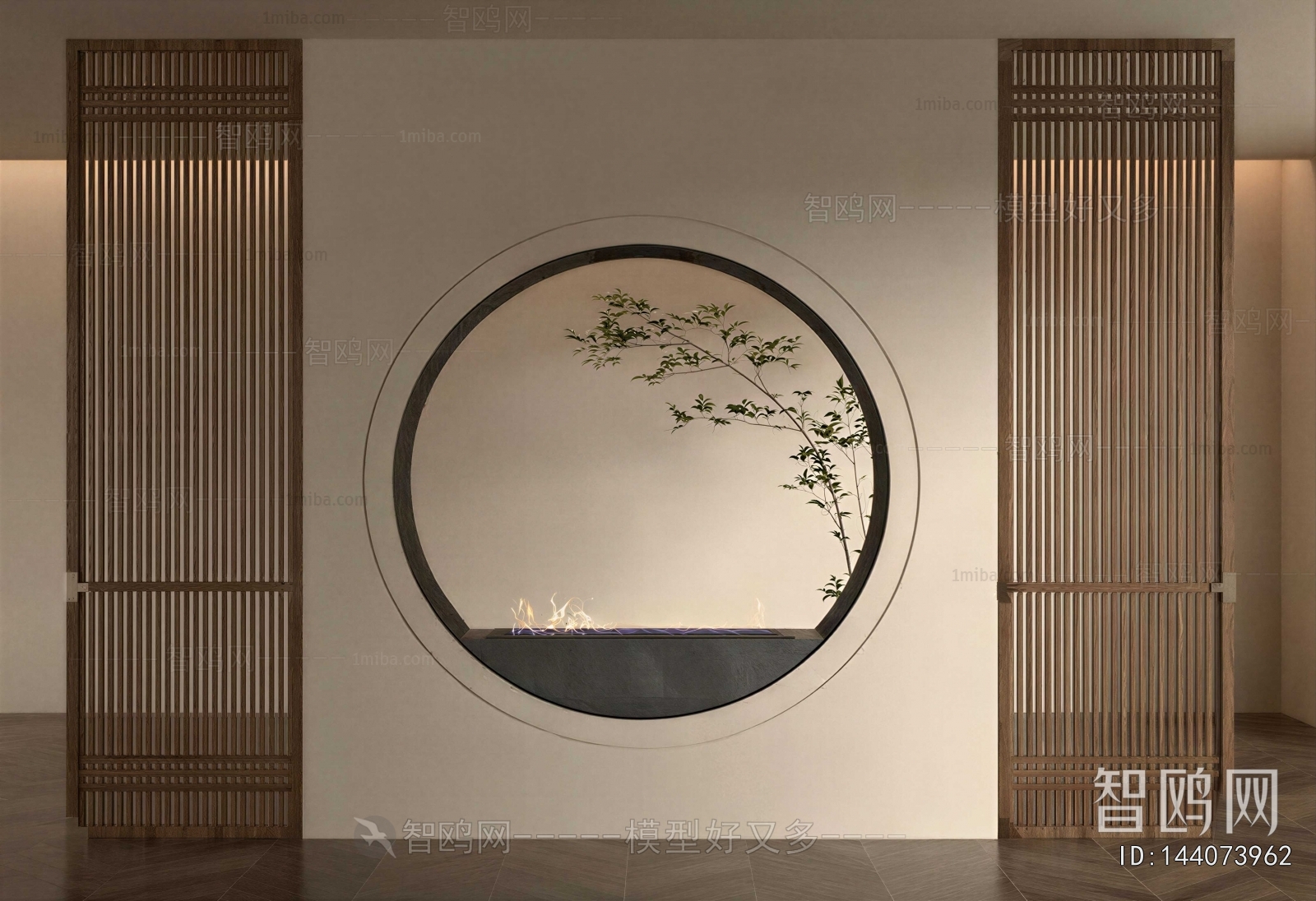 New Chinese Style Hallway