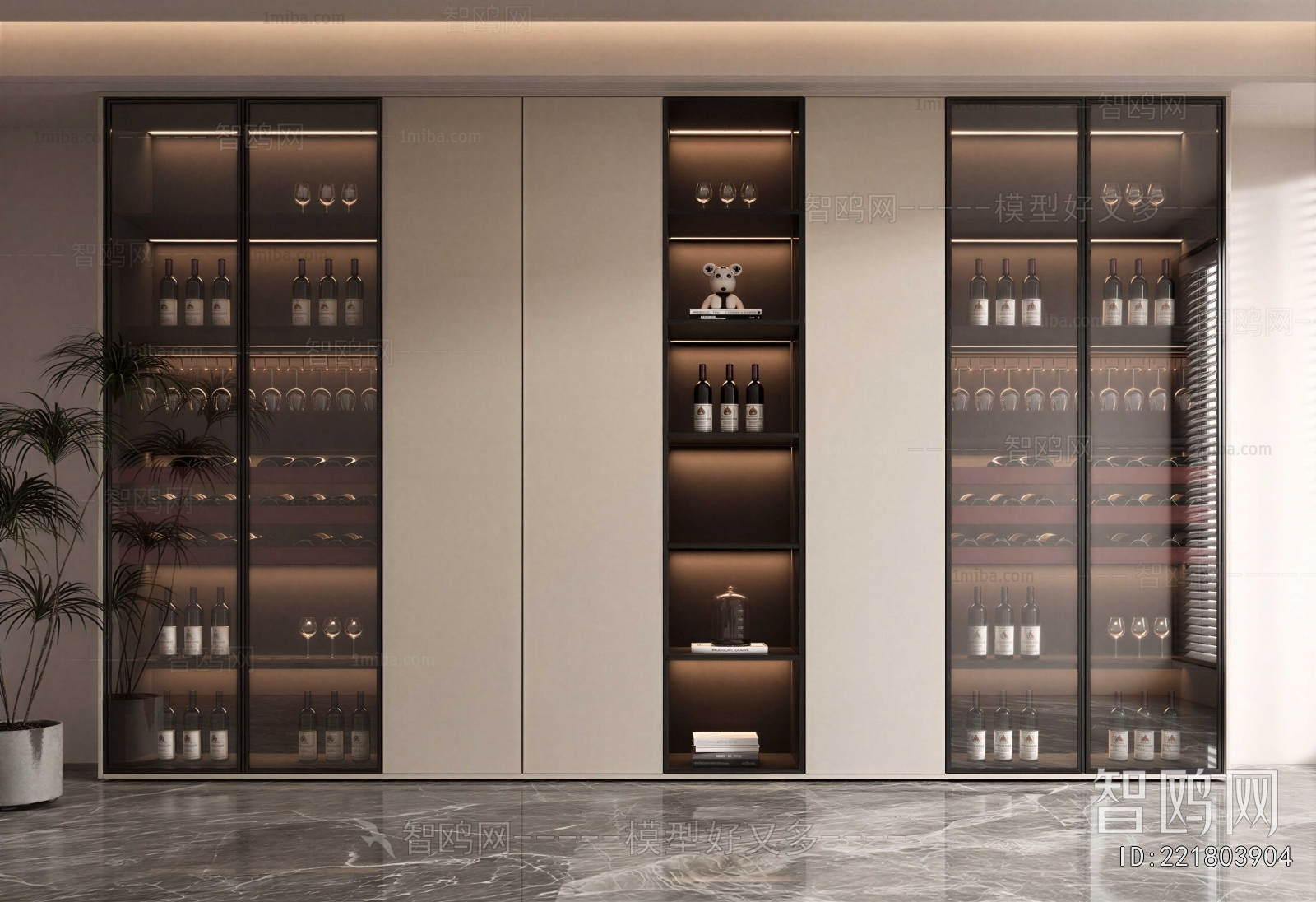 Modern Wine Cabinet