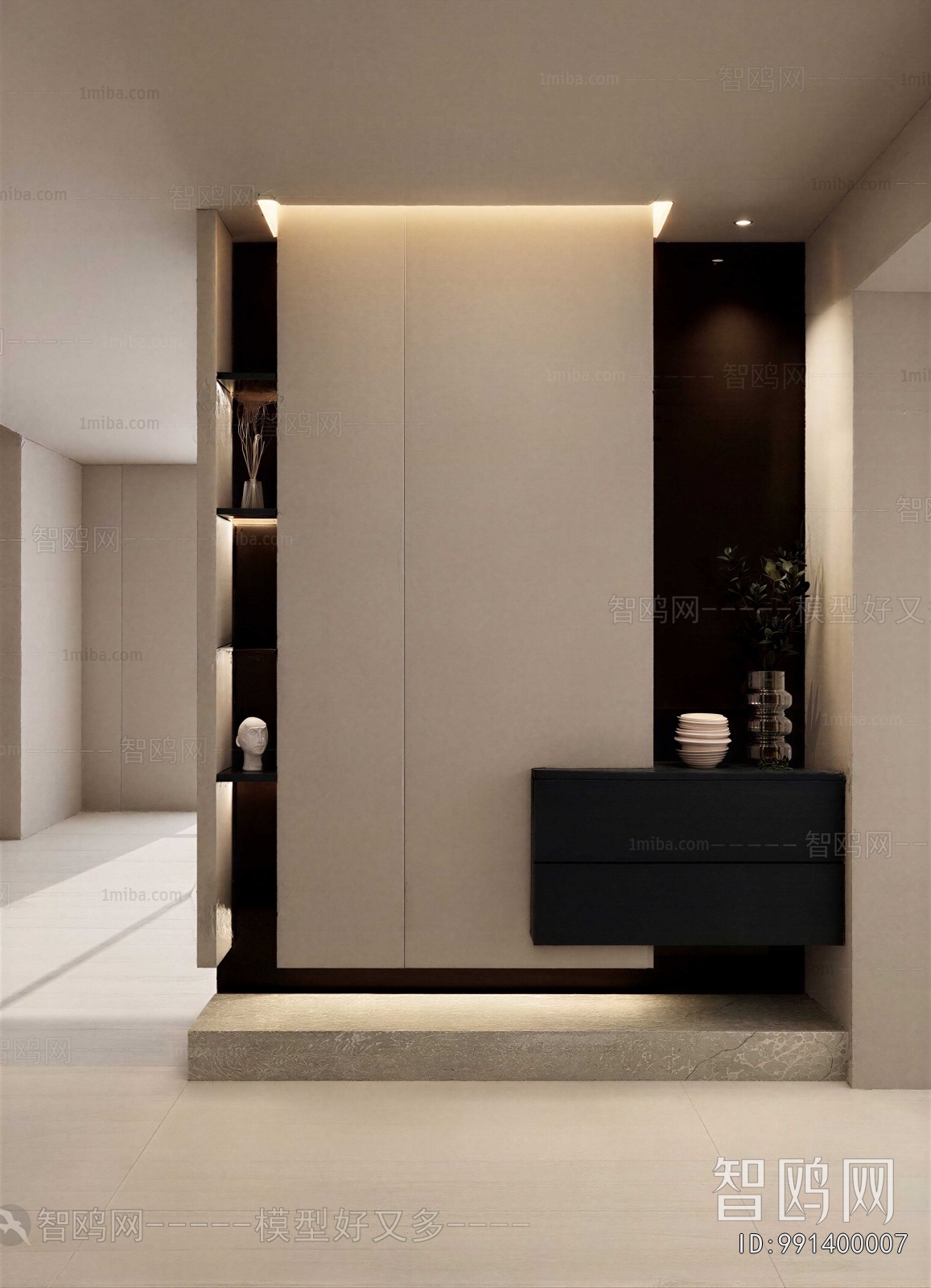 Modern Hallway