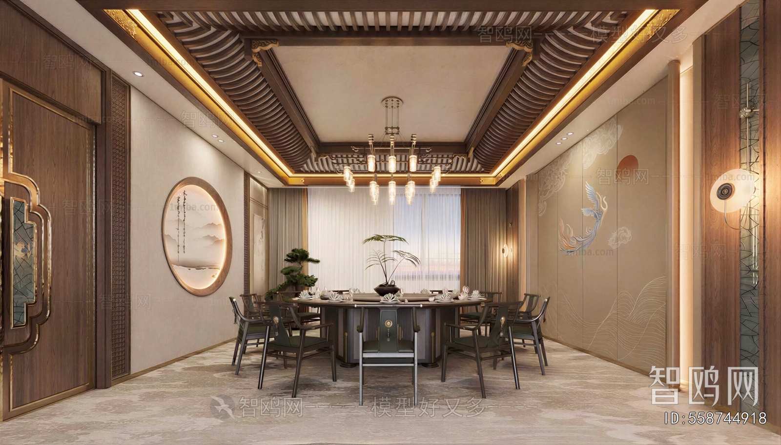 New Chinese Style Restaurant Box