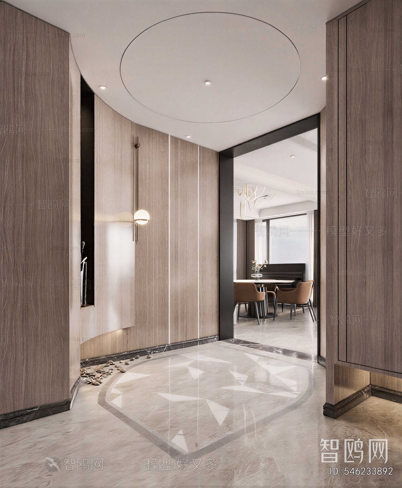 Modern Hallway