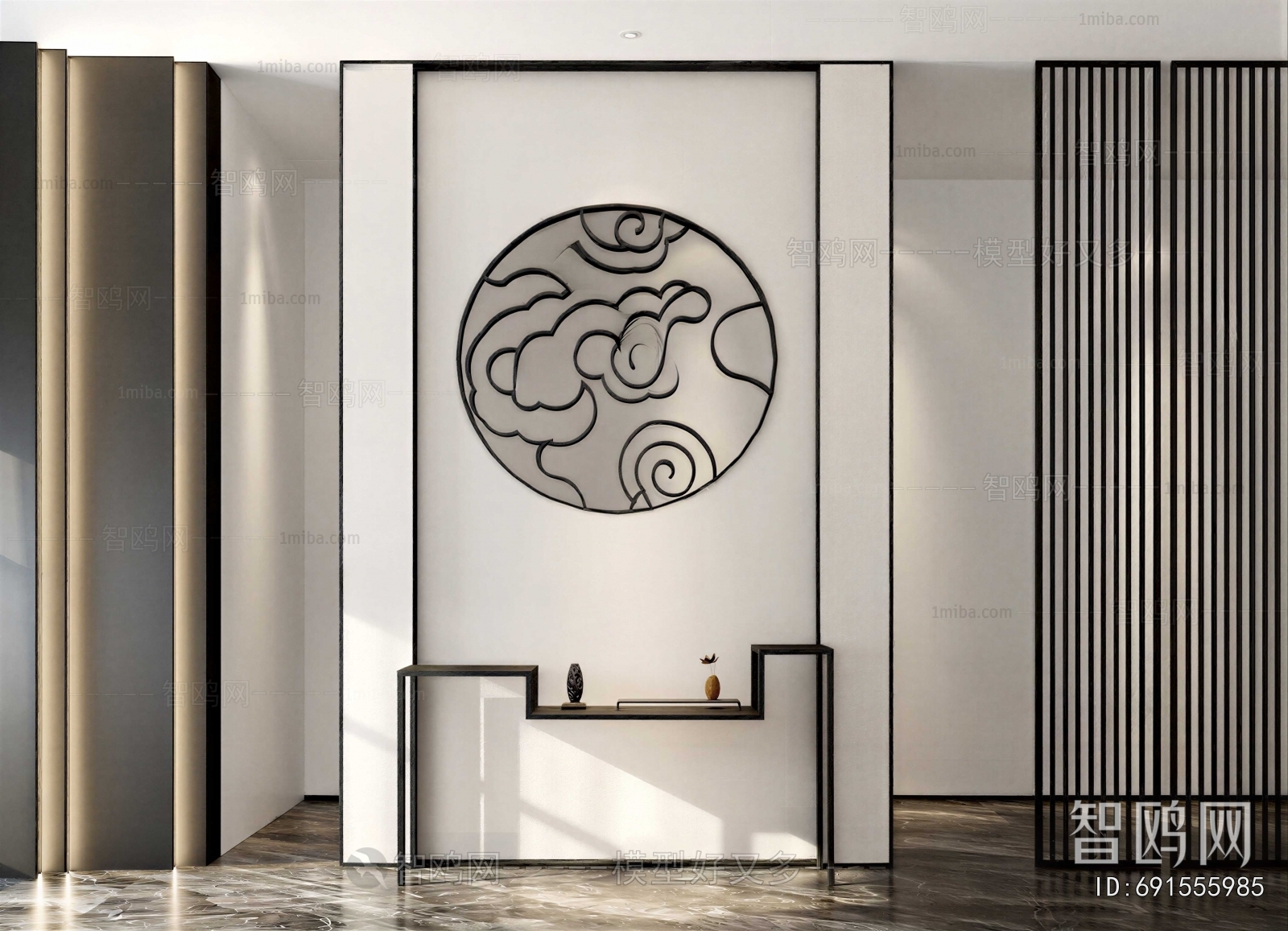 New Chinese Style Hallway