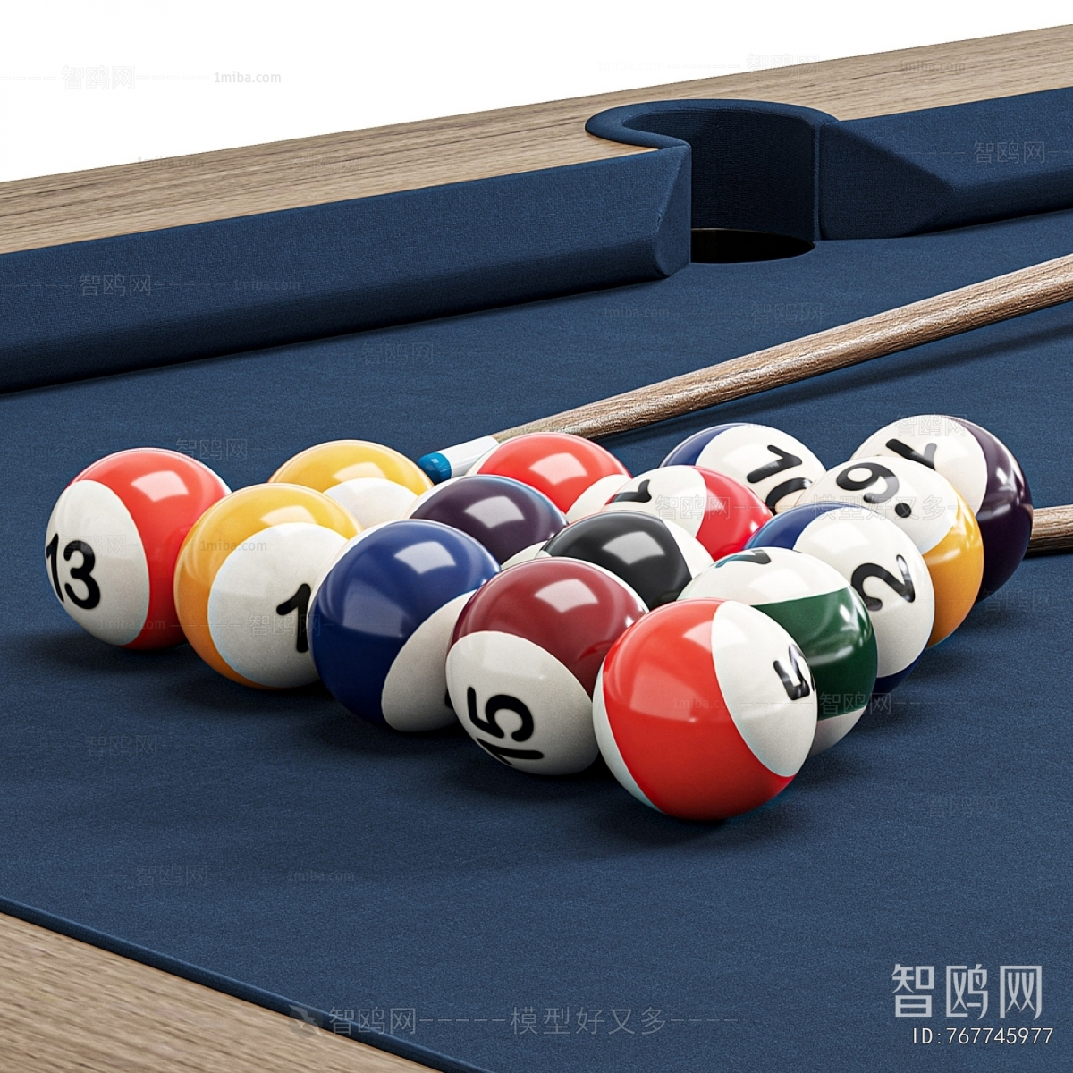 Modern Pool Table