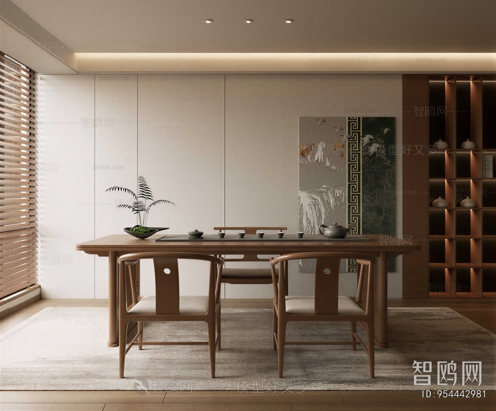 New Chinese Style Tea House