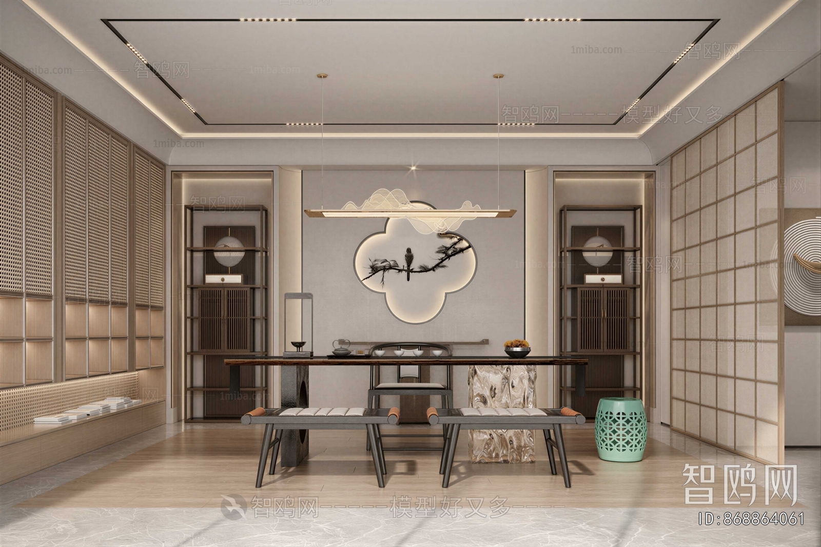 New Chinese Style Tea House