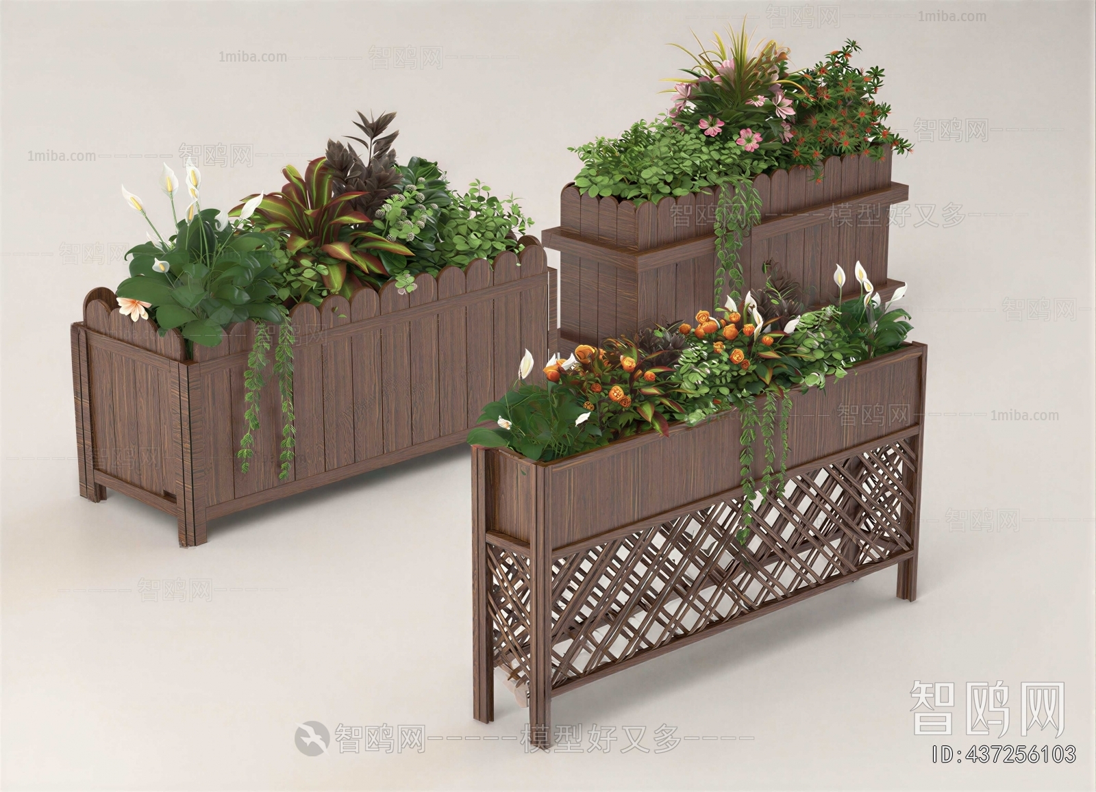 Modern Flower Bed, Flower Bowl, Flower Box