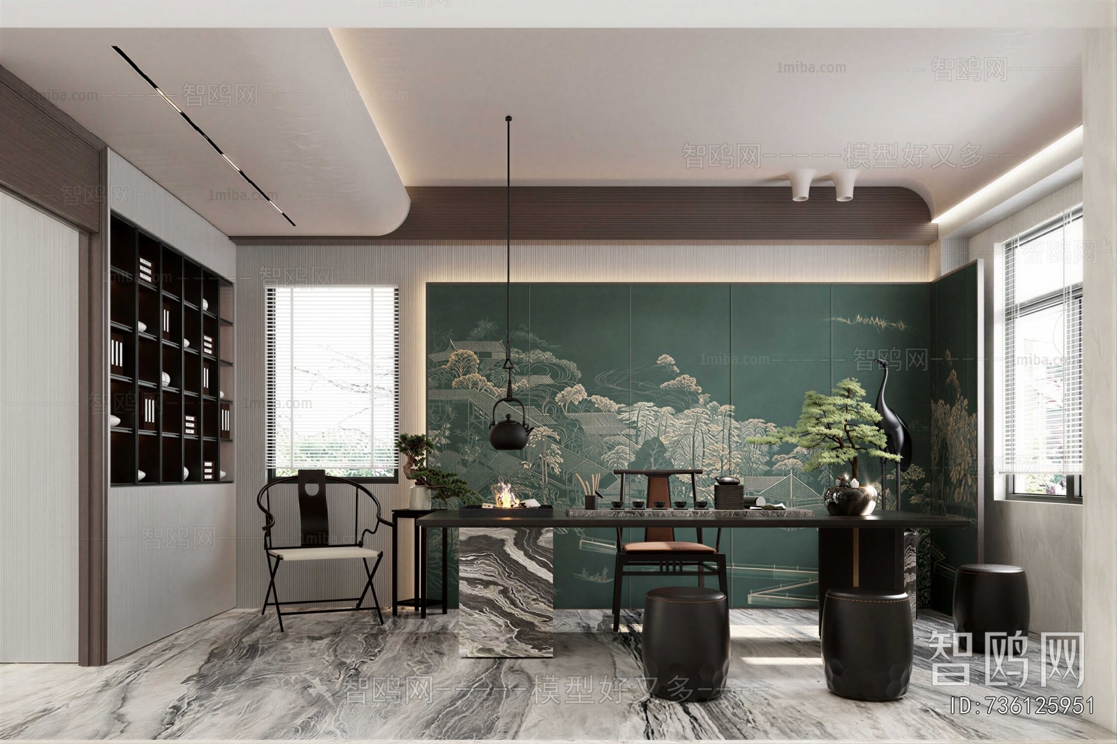 New Chinese Style Tea House