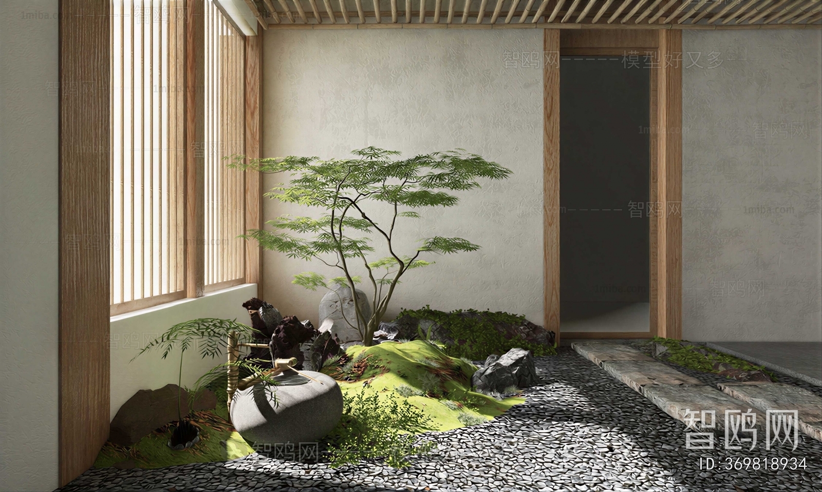 New Chinese Style Plant Landscaping