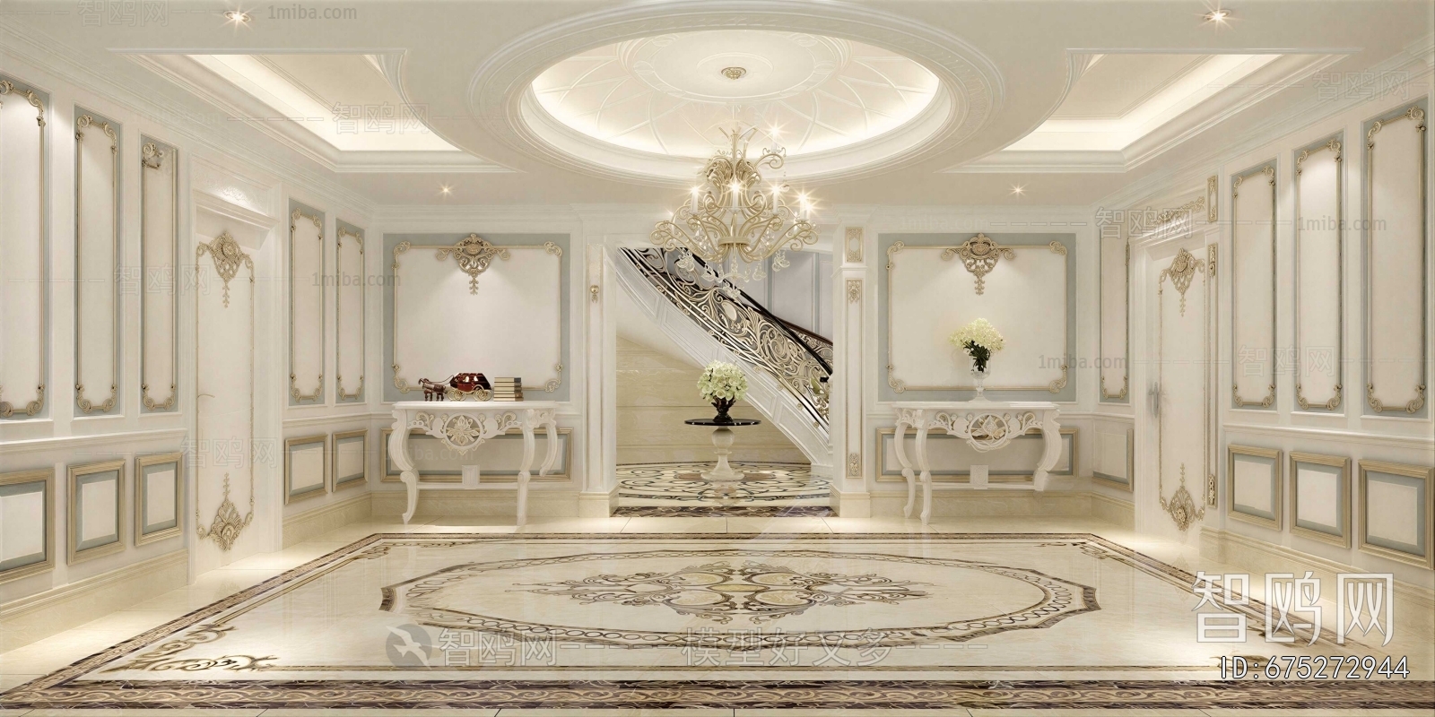 European Style Hallway