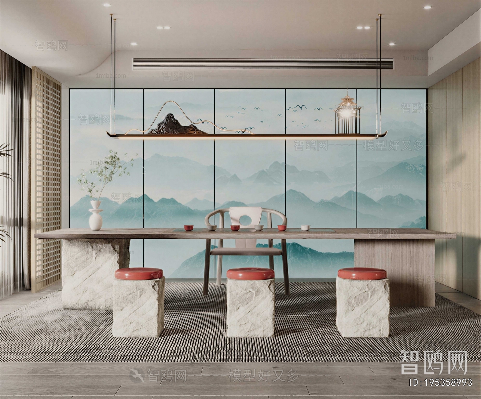 New Chinese Style Tea House