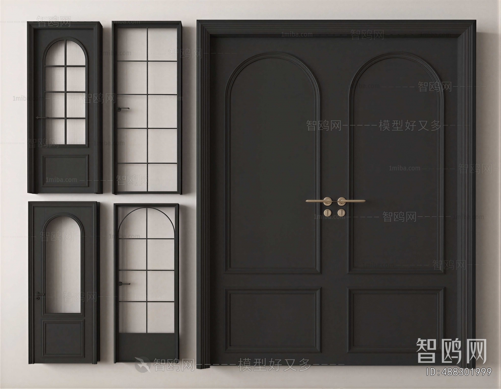 French Style Double Door