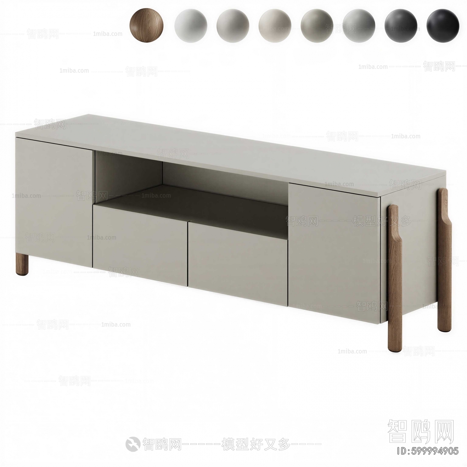 Nordic Style TV Cabinet