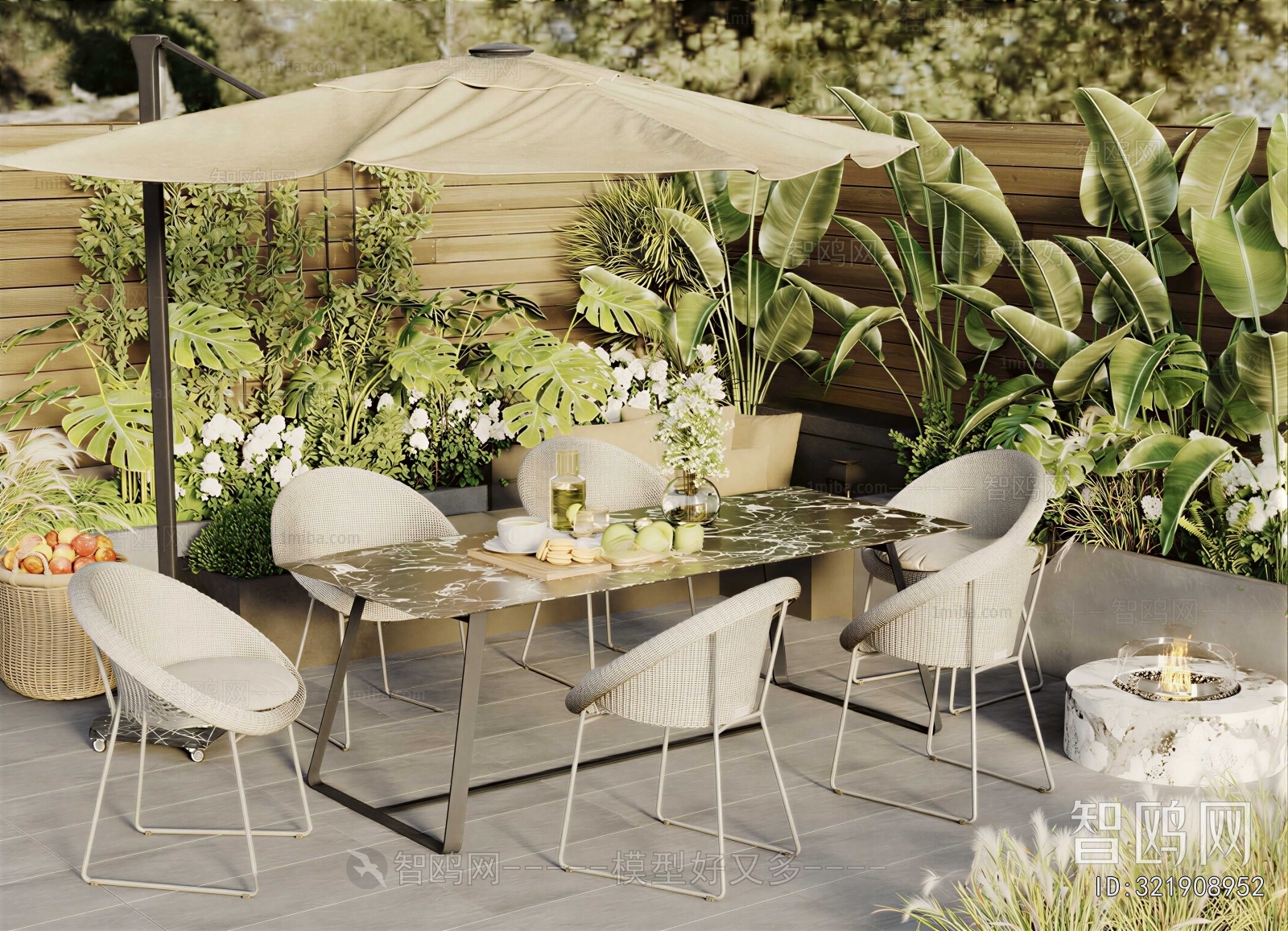 Modern Outdoor Tables And Chairs