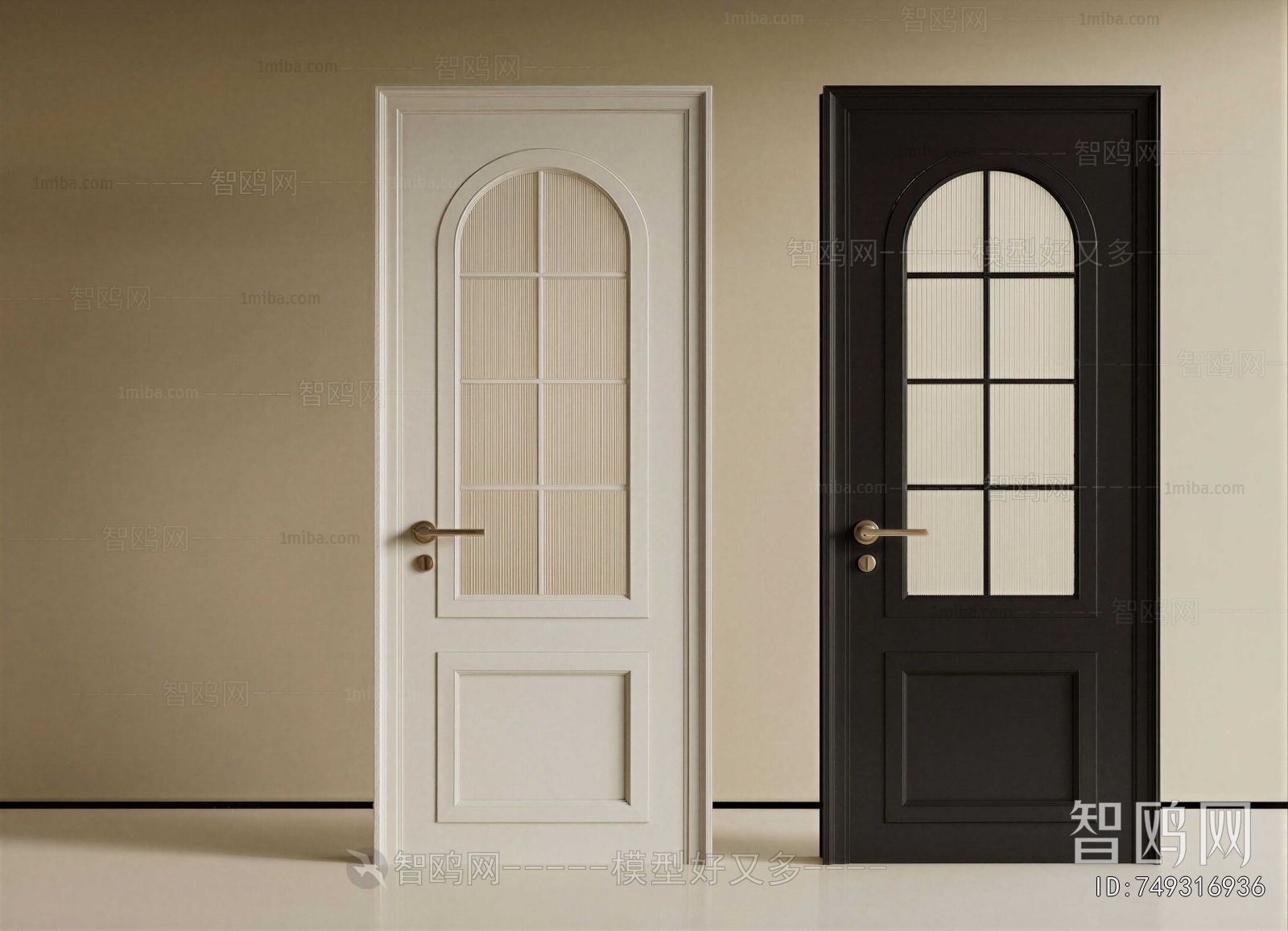French Style Single Door