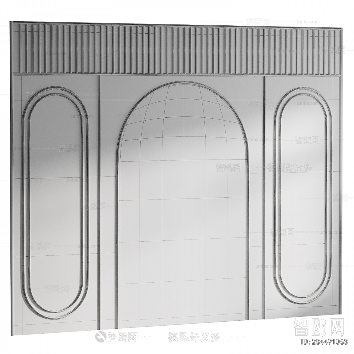 French Style TV Wall