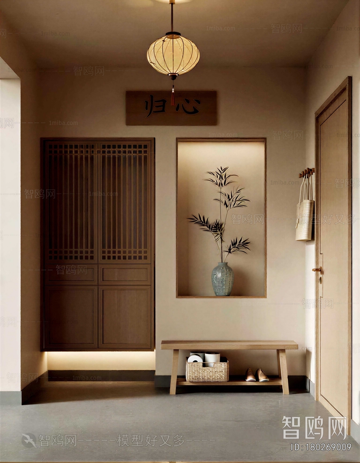 New Chinese Style Hallway