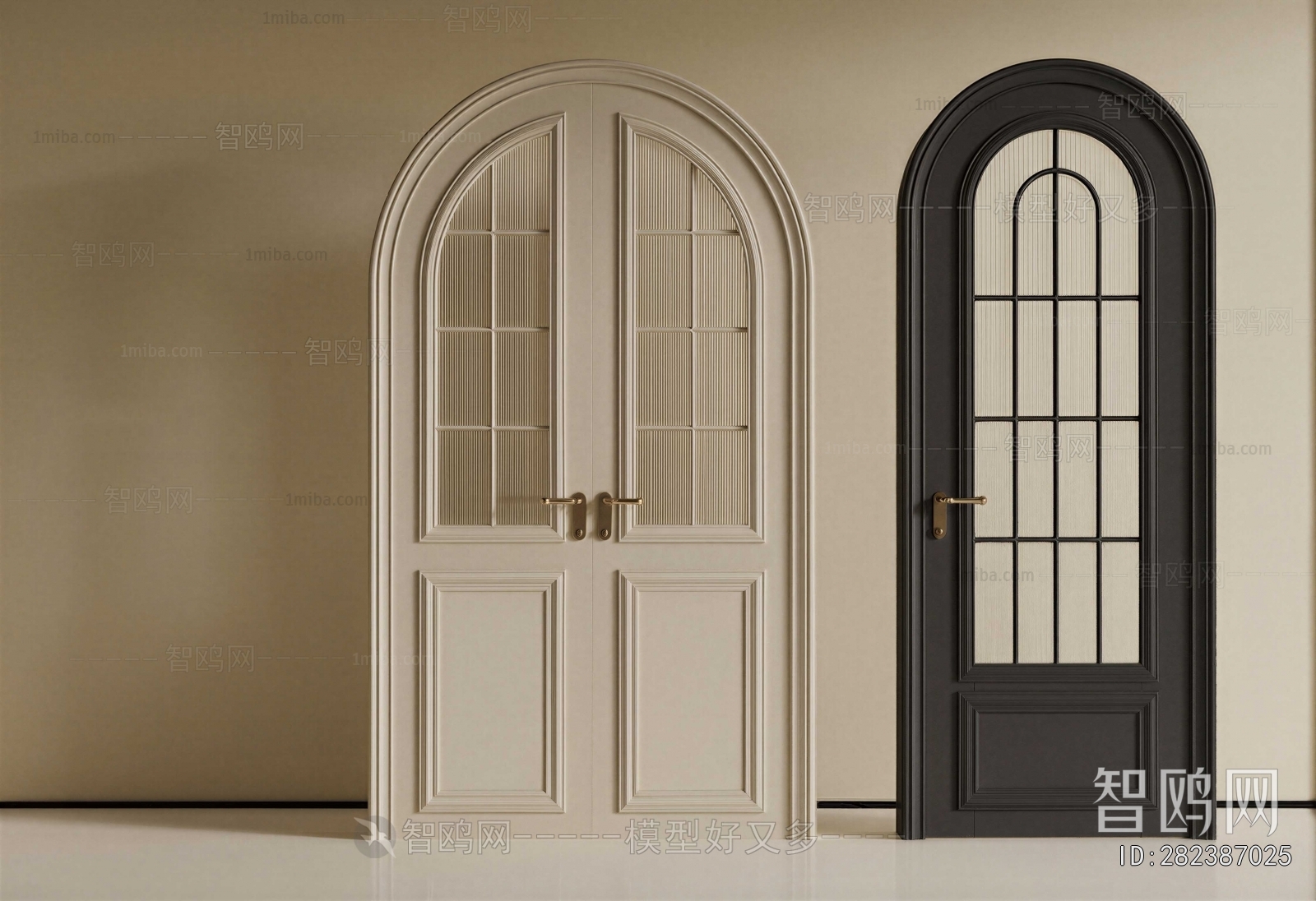 French Style Single Door