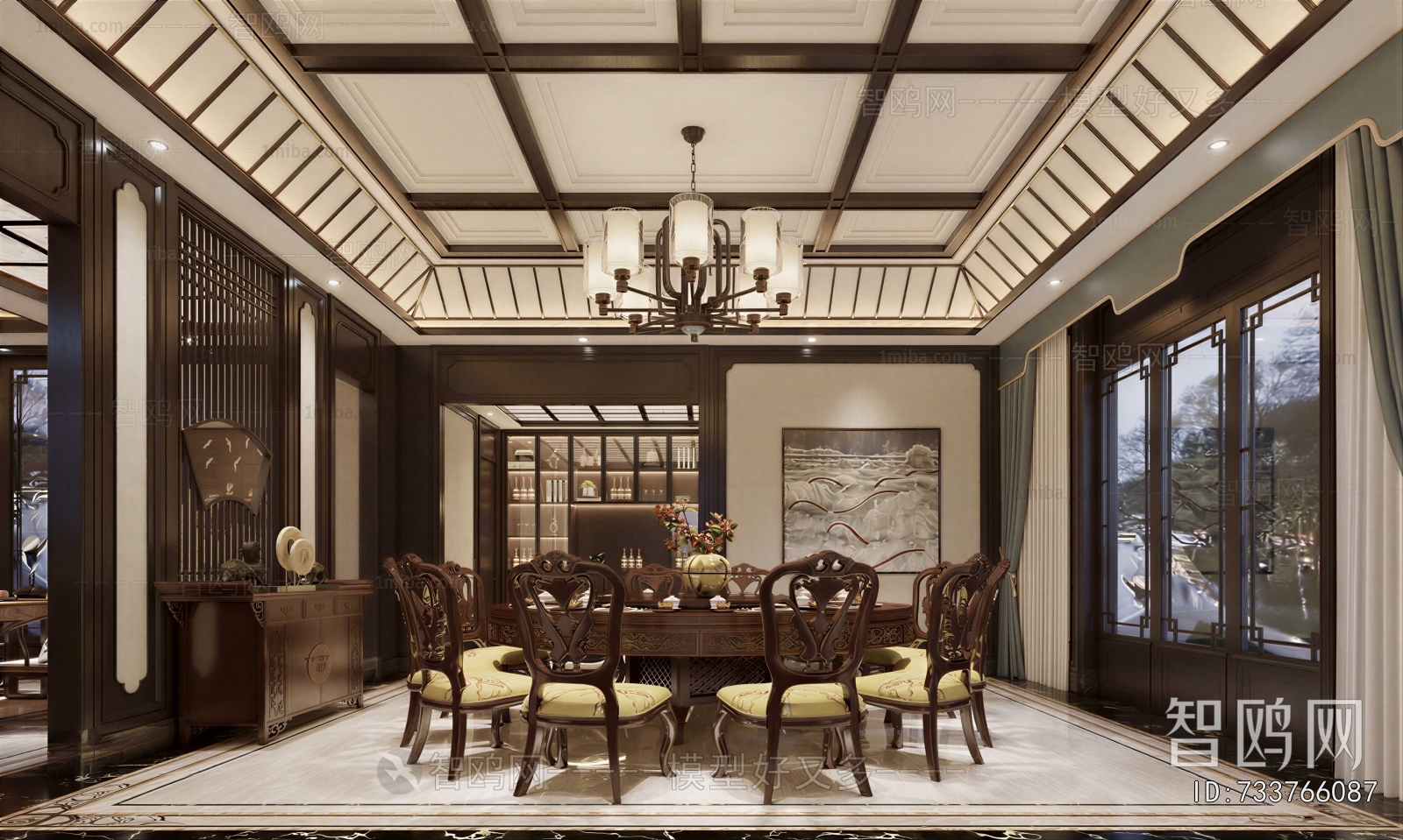 New Chinese Style Tea House