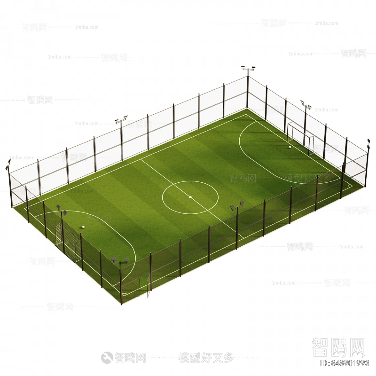 Modern Outdoor Sports Stadium