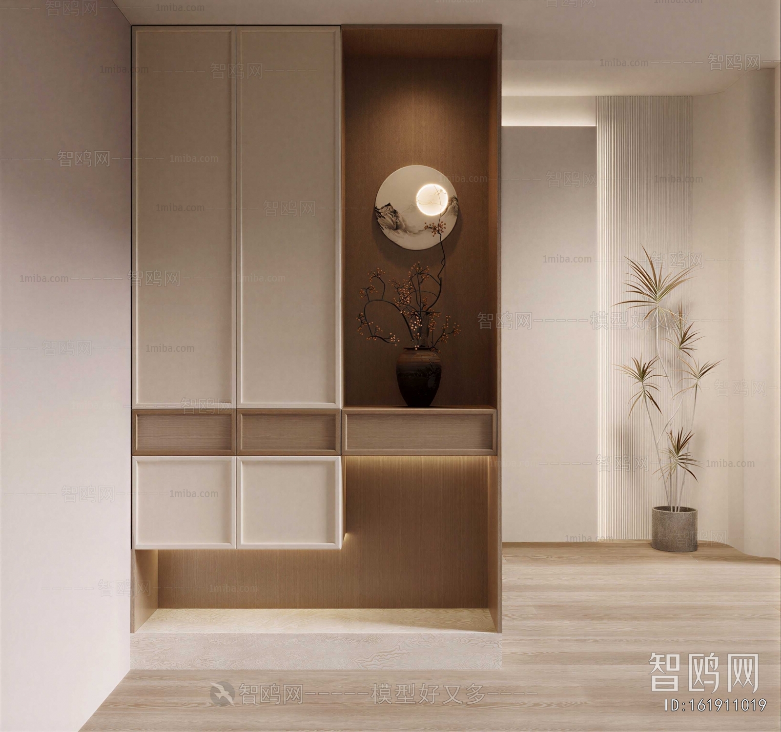 New Chinese Style Hallway