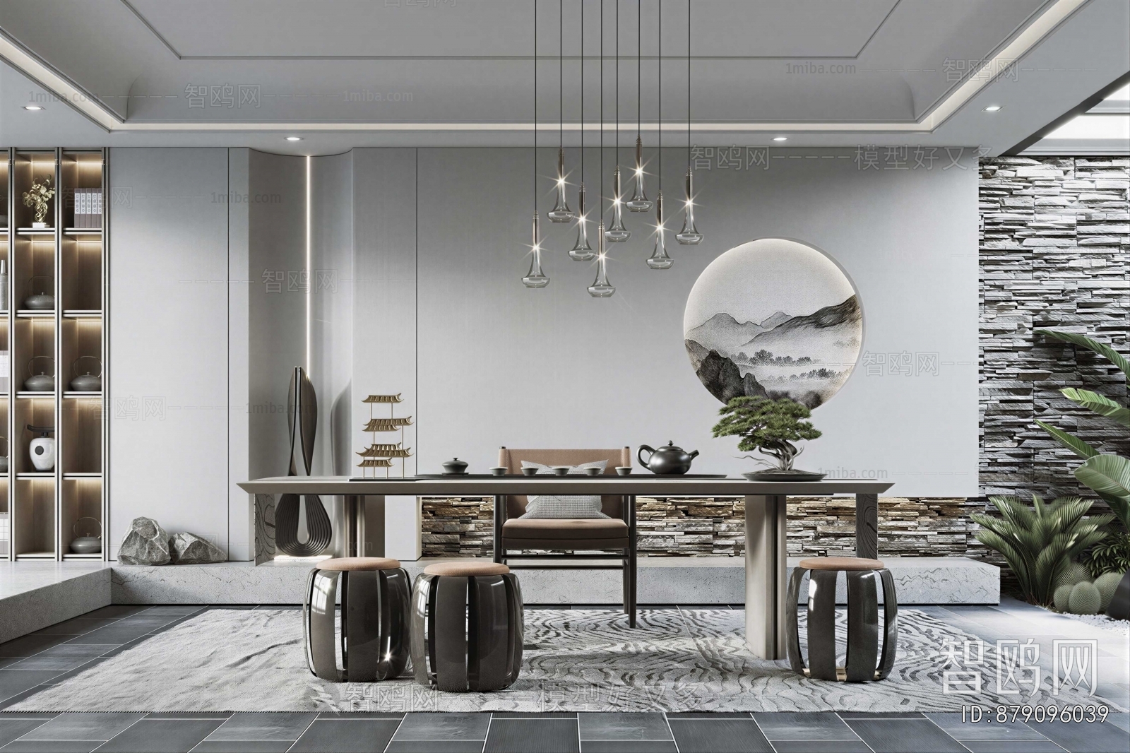 New Chinese Style Tea House