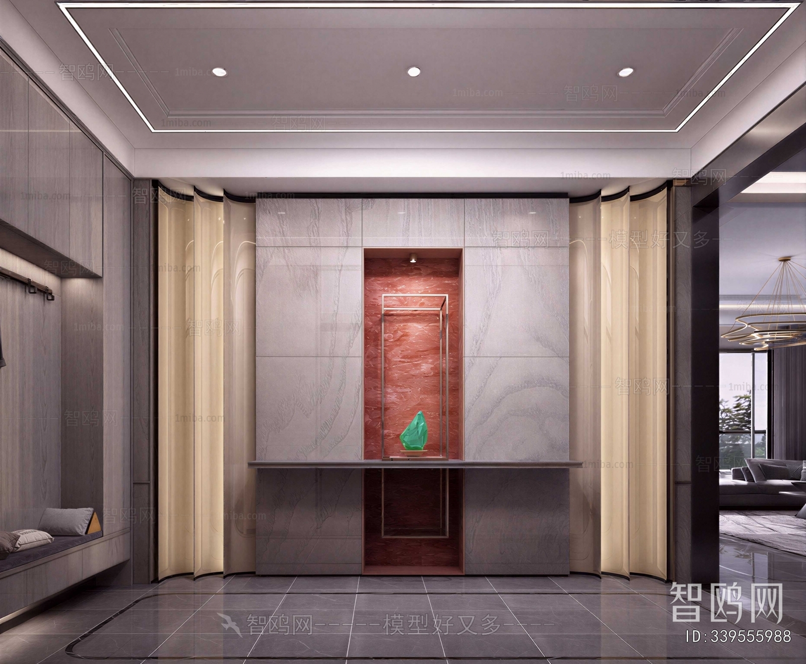 New Chinese Style Hallway