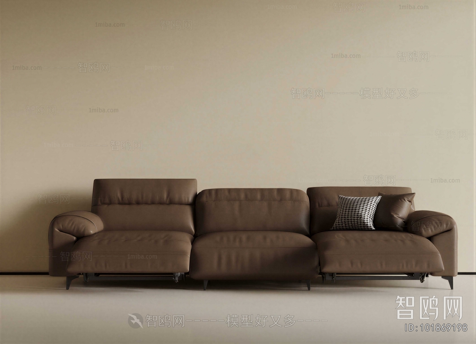 Modern Three-seat Sofa